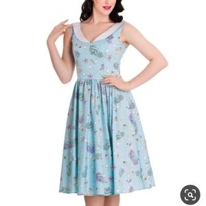 Modcloth / Hell Bunny Seahorse retro dress